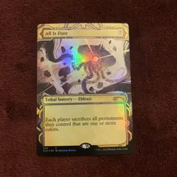 MTG Secret Lair All Is Dust Drop Foil, Near Mint Condition NM+ Unplayed 268 - Image 1