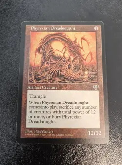 MTG - Phyrexian Deadnought - Mirage - Light Play - Image 1