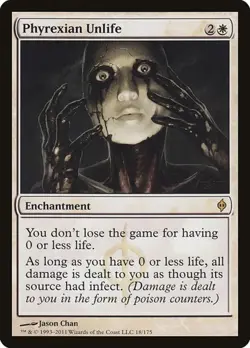 Phyrexian Unlife - Foil NPH LP MTG - Image 1