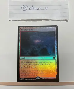Sundown Pass Innistrad Remastered Foil - Image 1