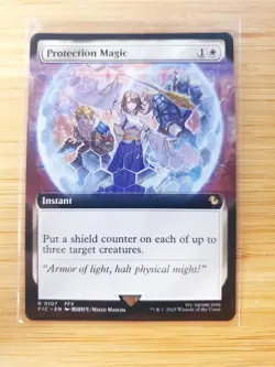 Protection Magic (EXTENDED ART) MTG | NM | Final Fantasy Commander - Image 1