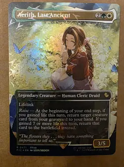 Aerith, Last Ancient (Borderless) (Chocobo Track Foil) - Image 1