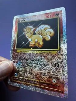 2002 Pokemon Vulpix 98/110 Legendary Collection REVERSE Holo Please See Photos - Image 3