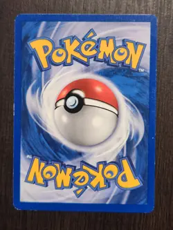Energy Removal Base Set Pokemon Card LP Red Circle Ink Spot Error 92/102 - Image 2