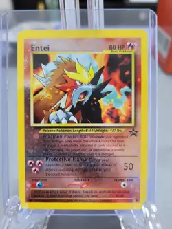 Pokemon TCG Entei Wizards Black Star Promos 34 Holo Promo Promo - Image 1