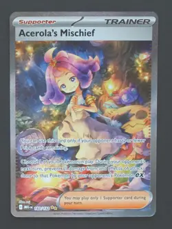 Acerola's Mischief 183/132 - Mega Evolution Pokemon TCG - NM - Image 1