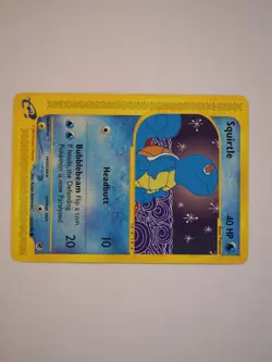 Pokemon TCG Squirtle 132/165 Expedition Base Set Regular NM - Image 1