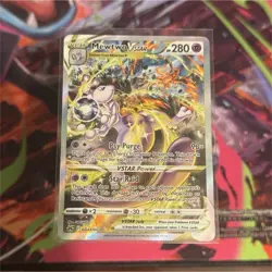 Pokemon Mewtwo VSTAR Ultra Rare Full Art Holo GG44/GG70 Crown Zenith EN - Image 1
