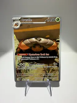 Crustle 186/182 Holo Illustration Rare SV10: Destined Rivals Pokemon TCG - Image 1