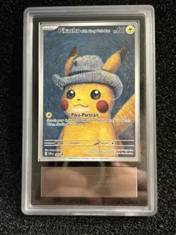 ARS10 2023 Pokemon SVP EN Pikachu/Grey Felt Hat Pokemon X Van Gogh - Image 1