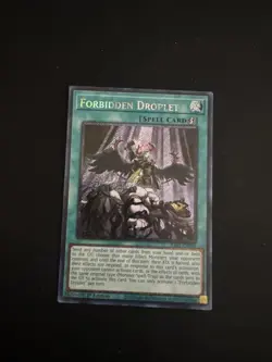 Forbidden Droplet (Secret Rare) RA01-EN064 25th Anniversary Rarity Collection... - Image 1