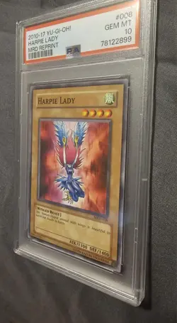 PSA 10 Harpie Lady MRD‑008 Reprint - Near Mint - Yu‑Gi‑Oh! - Image 2