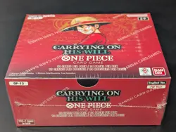 Auction #2 One Piece TCG OP-13 Carrying On His Will Booster Box SEALED - Image 5
