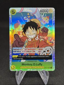 Monkey.D.Luffy OP07-109 - One Piece TCG - SR Super Rare NM English Foil - Image 1