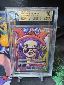 One Piece CCG Belo Betty Awakening of the New Era OP05-002 BGS 10 Pristine - Image 1