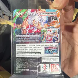 Bandai Monkey D. Luffy College Basketball US Voyage Holo ST05-005 One Piece CCG - Image 2