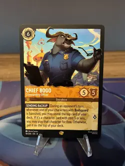 Disney Lorcana - Chief Bogo Officer 18/204 - Reign of Jafar - Legendary - Image 1
