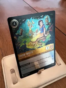 Disney Lorcana TCG Card Foil Snow White Fairest in the Land 23/P2 EN 7 English - Image 4