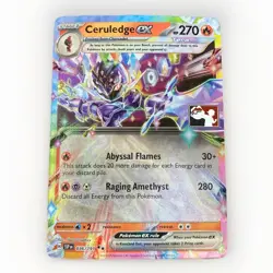 036/191 Ceruledge ex Pokemon TCG Prize Pack Series 7 Play Stamped Surging - Image 1