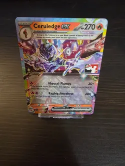 036/191 Ceruledge ex Pokemon TCG Prize Pack Series 7 Play Stamped Surging - Image 1
