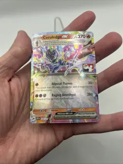 036/191 Ceruledge ex Pokemon TCG Prize Pack Series 7 Play Stamped Surging - Image 4