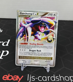 Garchomp C Lv.X Supreme Victors 145/147 Ultra Rare Holo LP Pokemon Card TK - Image 1