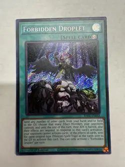 Forbidden Droplet (Secret Rare) RA01-EN064 25th Anniversary Rarity Collection - Image 1