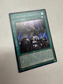 Forbidden Droplet (Secret Rare) RA01-EN064 25th Anniversary Rarity Collection - Image 3