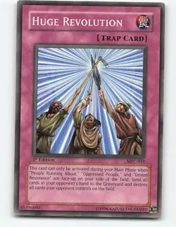 Huge Revolution #MFC-041 1st Edition Yugioh Card - Image 1