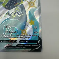 Shiny Holo Rare Dragapult V #SWSH096 Pokemon SWSH: Sword & Shield Promo Card - Image 4