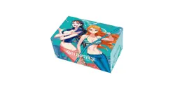 BANDAI ONE PIECE Card Game Official Storage Box Nami & Robin - Image 1