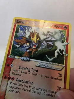 Entei Gold Star 113/115 Unseen Forces Pokemon TCG Card Holo Rare - Image 4