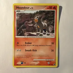 Pokemon Card Houndour 69/106 Great Encounters Series - Image 3
