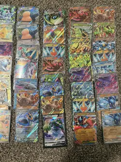 Pokemon Card Lot - Dragonite V, Blastoise EX, Mega Mewtwo EX, Pikachu, Lucario - Image 4