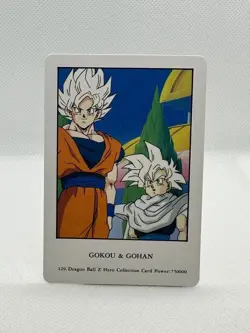 Gokou Gohan (Trading Card) 2000 Dragon Ball Z Hero Collection # 129 - Image 1