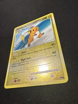 Pokemon Card - Raichu - 3/17 - POP Series 9 - Cracked Ice Holo - LP - Image 2
