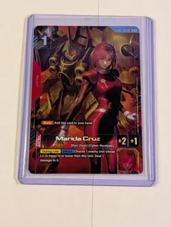 Marida Cruz R+ Pilot - Gundam Card Game GD01-093 - Image 1