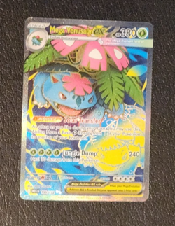 Mega Venusaur ex Ultra Rare Holo Pokemon Card ( ME01: Mega Evolution 155/132 NM) - Image 2