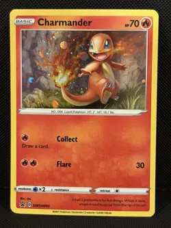 Charmander SWSH092 SWSH: Sword & Shield Promo Cards Holo - Image 1
