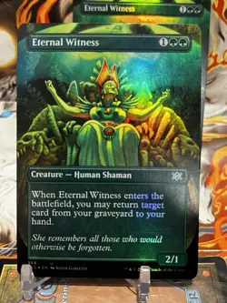MTG | Eternal Witness (Borderless Alt Art) [2X2] ✨FOIL✨ - Image 1