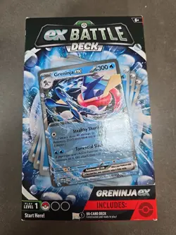 Pokemon TCG Greninja ex Battle Deck - Sealed - SVP 054 - 60 Card Deck - Image 1