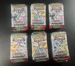 Pokemon Prismatic Evolutions Lot of 36 Booster Packs New Factory Sealed - Image 2