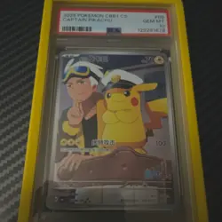 Pokemon Captain Pikachu CBB1 CS 2025 PSA 10 Card #09 Standard - Image 1