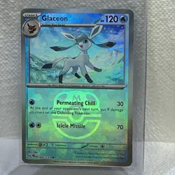 Pokemon TCG Glaceon Master Ball Reverse Holo 025/131 Prismatic Evolutions NM - Image 3