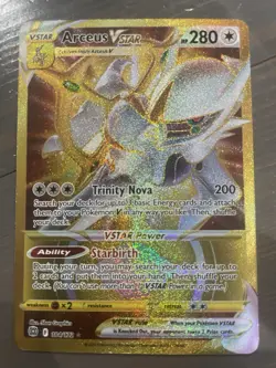 ARCEUS VSTAR - #184/172 - Pokemon TCG SWSH Brilliant Stars Secret Rare - Image 1