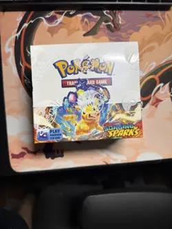 Pokemon Scarlet & Violet Surging Sparks Booster Box TCG Factory Sealed 36 Packs - Image 1