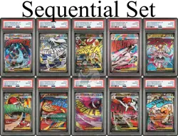 PSA 10 SEQ SET Mega DREAM EX MA Complete Set 223-232 M2a Pokemon Japanese 2025 - Image 1