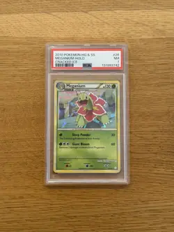 2010 POKEMON HGSS FERALIGATR, MEGANIUM, AND TYPHLOSION HOLO SEQUENTIAL PSA 7 - Image 4