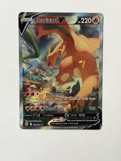 Pokemon TCG Charizard V 154/172 Alternate Full Art Swsh09: Brilliant Stars Holo - Image 1