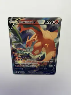 Pokemon TCG Charizard V 154/172 Alternate Full Art Swsh09: Brilliant Stars Holo - Image 5